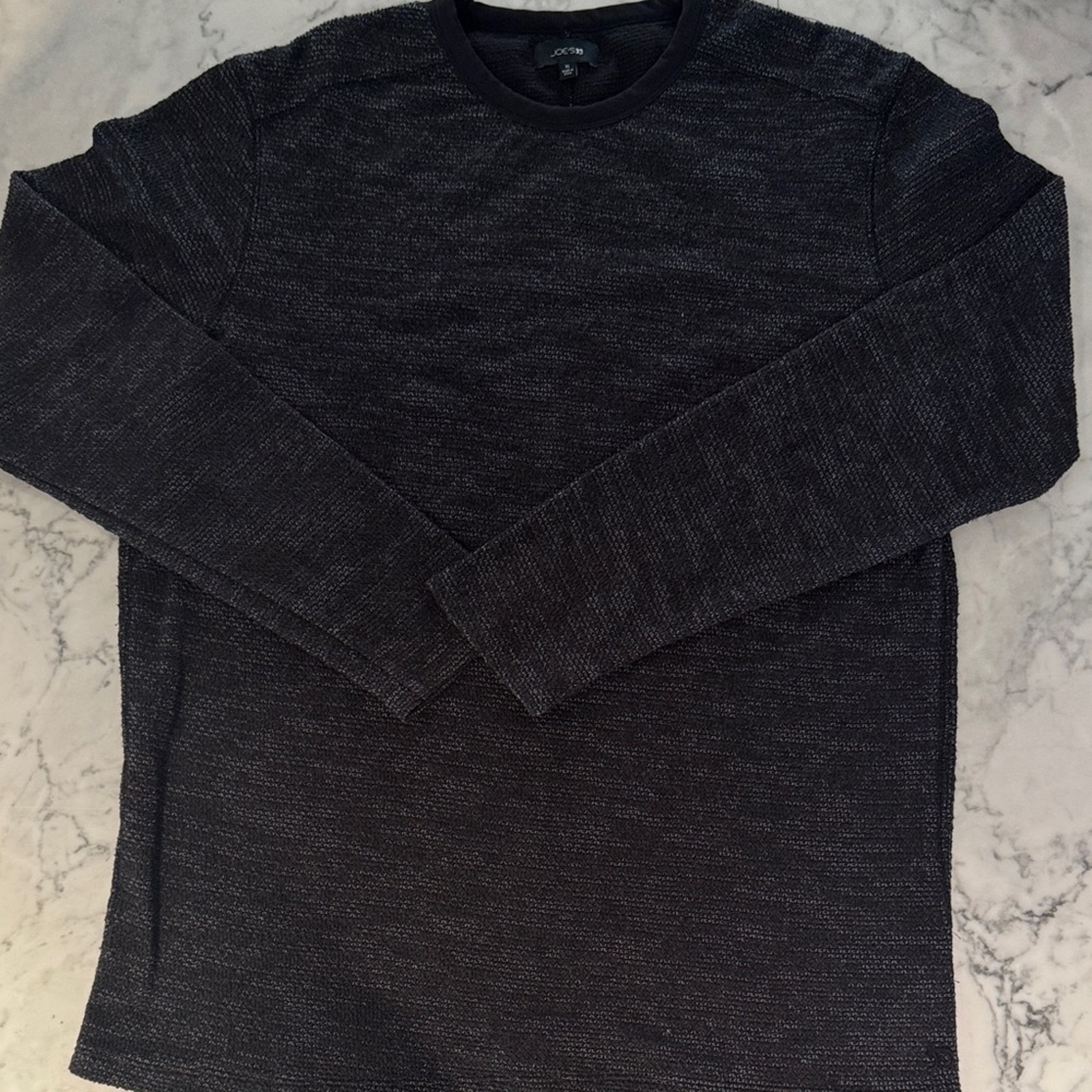 Joe's Jeans Black Crewneck Sweater